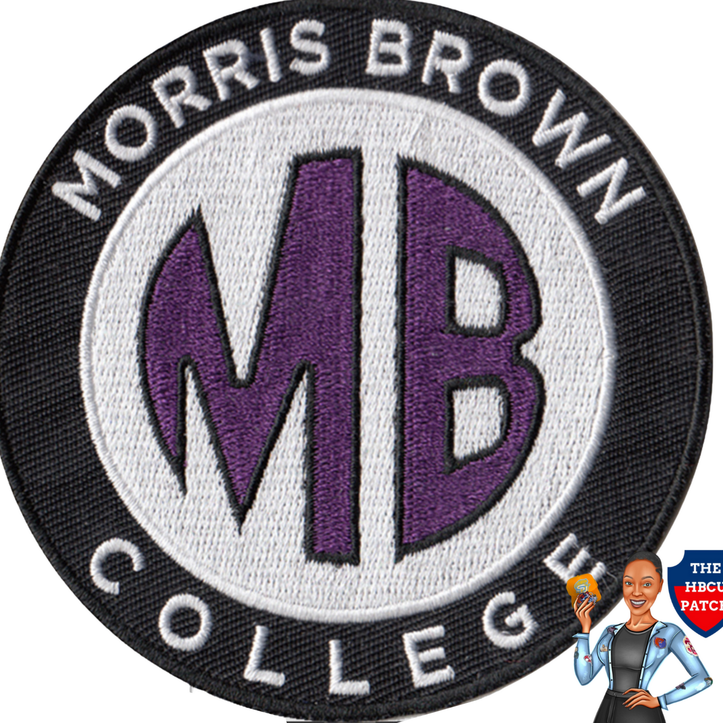 Morris Brown College HBCU Patch