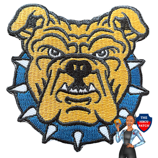 Mini NC A&T Aggie Bulldog HBCU Patch