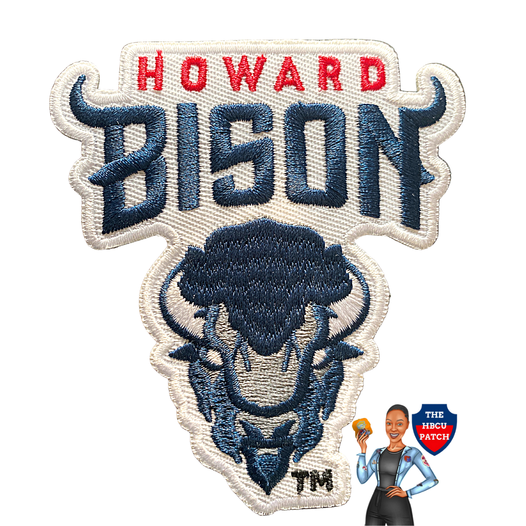 Howard University Bison HBCU Patch
