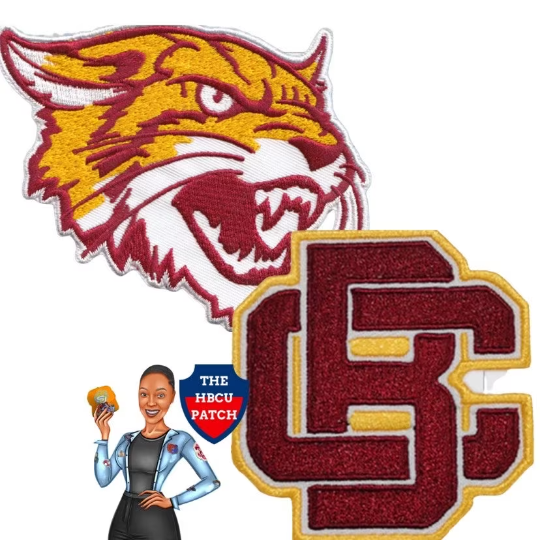 Bethune Cookman University Wildcat HBCU Patch