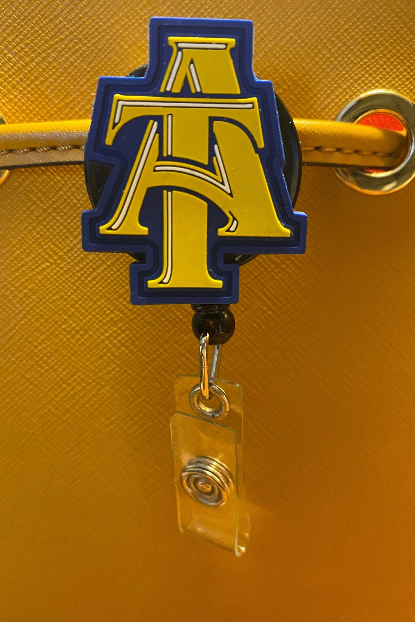 NC A&T Badge Reel