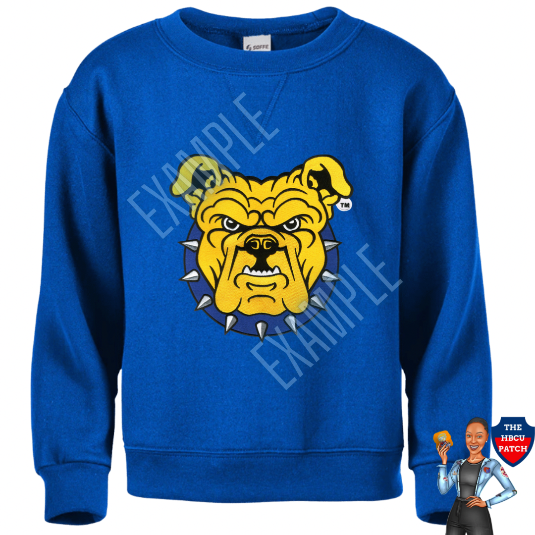 NC A&T Aggie Bulldog HBCU Patch